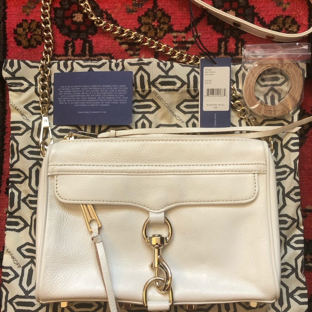 Rebecca Minkoff Mini M.A.C. Crossbody AUTHENTIC - Picture 6 of 8